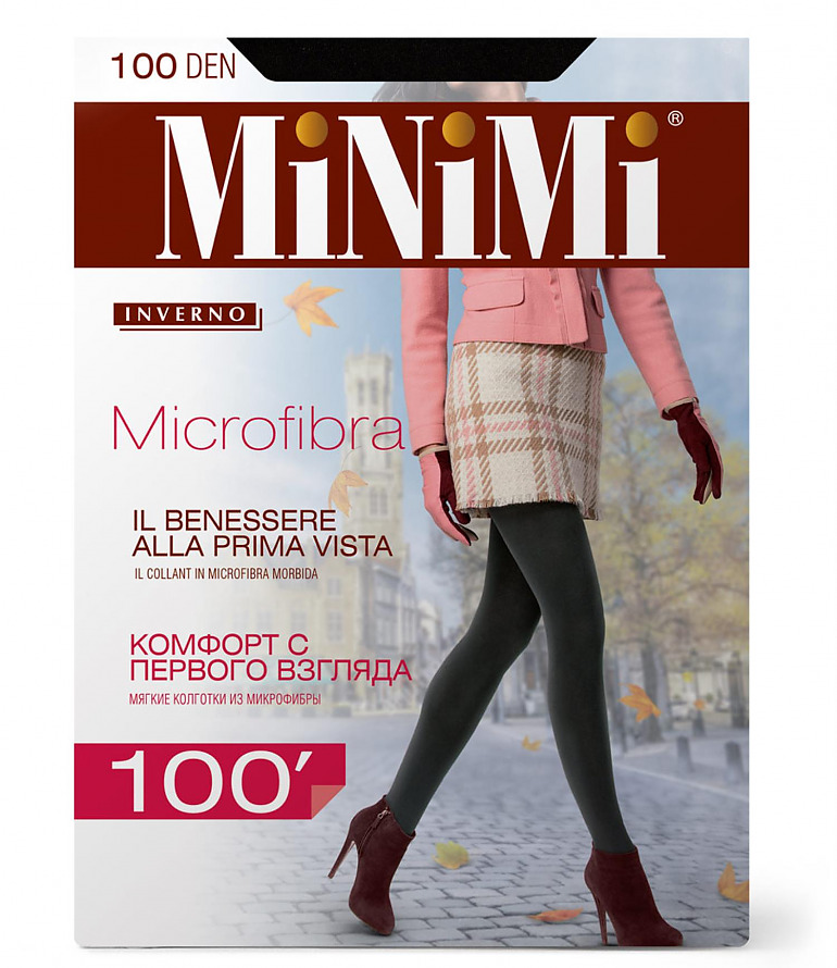 Колготки MINIMI MICROFIBRA 100 nero