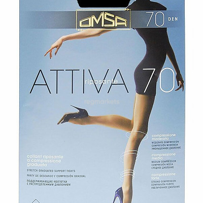 Колготки OMSA ATTIVA 70 nero